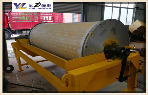 磁選機，磁選機新工藝在礦山應(yīng)用中取得的顯著效發(fā)展制高點！_鐵礦選礦磁選機磁選的重要依據(jù)大講解磁場一般為多少_磁塊如何排列