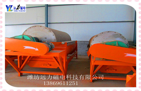 永磁筒式磁選機(jī)，濟(jì)南永磁筒式磁選機(jī)_遠(yuǎn)力濟(jì)南永磁筒式磁選機(jī)批發(fā)生產(chǎn)廠家的結(jié)構(gòu)磁場(chǎng)分布圖