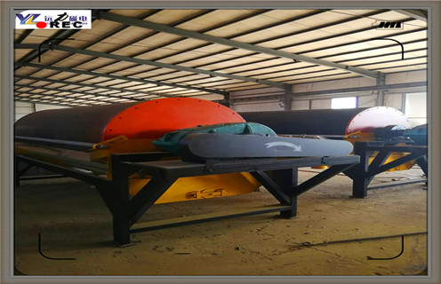 永磁筒式磁選機(jī)，邢臺永磁筒式磁選機(jī)_遠(yuǎn)力邢臺永磁筒式磁選機(jī)的結(jié)構(gòu)磁場分布圖