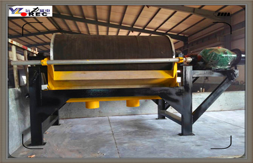 河沙磁選機(jī)，遼寧河沙磁選機(jī)_遠(yuǎn)力遼寧河沙磁選機(jī)的結(jié)構(gòu)磁場(chǎng)分布圖